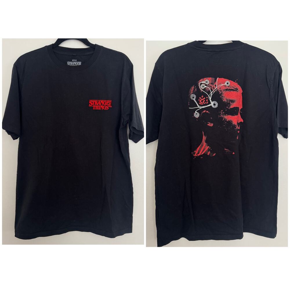 Netflix Stranger Things Embroidered Tee